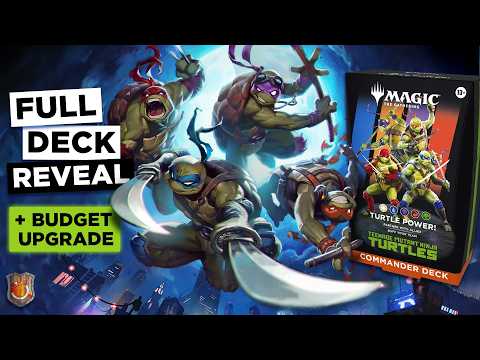 “Turtle Power!” Full Deck Reveal + Upgrade | Teenage Mutant Ninja Turtles | The Command Zone 727