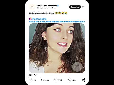 Mais pourquoi elle dit ça 🤣🤣😭😭