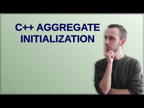 C++ aggregate initialization