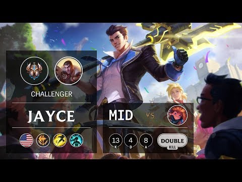 Jayce Mid vs Zoe - NA Challenger Patch 9.23