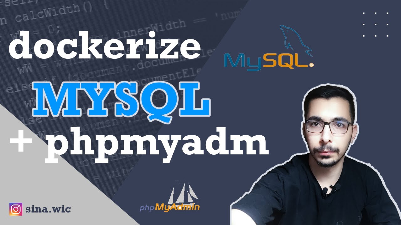 mysql + phpmyadmin docker compose never been this easy in less than 10 mins