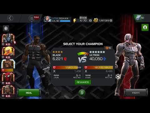 Act 5.4.6 final boss -trying blade mcoc marvel contest of champions