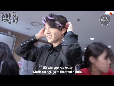 [ENG] 181001 [BANGTAN BOMB] JK's self hair styling - BTS (방탄소년단)