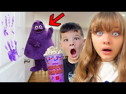 DO NOT DRINK the GRIMACE SHAKE! **GRIMACE is IN OUR HOUSE**