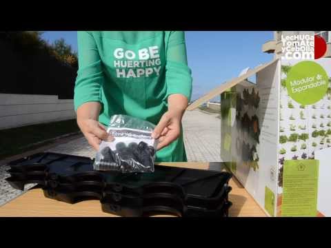 Huerto Vertical - Minigarden - Huerto Urbano - Unboxing - LechugaTomateYCebolla.com