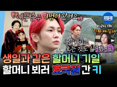 [나혼자산다] 할머니를 잃은 슬픔을 극복하는 법🌧️ 국가유공자 조부모님이 계신 호국원 방문한 키ㅣ#키 MBC250919방송