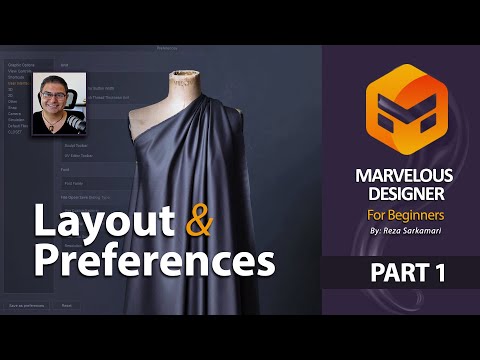 Marvelous Designer for Beginners: UI and Preferences