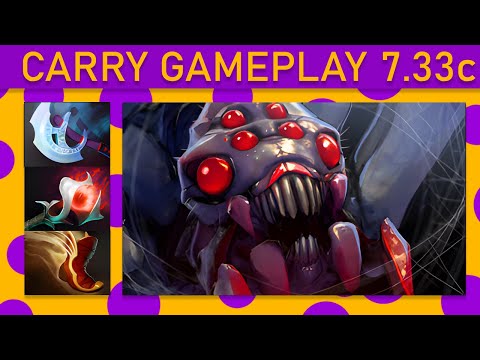 🌟25+ Kills! Broodmother Carry Gameplay - Dota 2 Top MMR