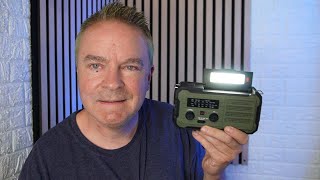 VOKIDA Hand Crank Solar Emergency Radio REVIEW