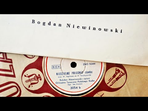 „Niedzielne południe” – Bogdan Niewinowski  |  Jan Cajmer, ca. 1956, Bis !