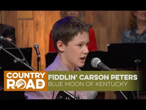 Fiddlin' Carson Peters sings "Blue Moon of Kentucky"