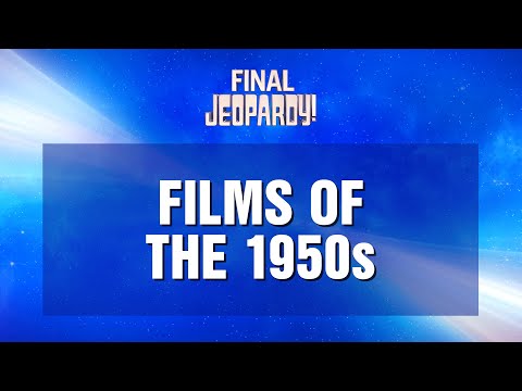 Final Jeopardy!: Films of the 1950s | JEOPARDY!
