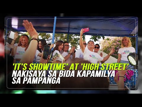 'IT'S SHOWTIME' at 'HIGH STREET' nakisaya sa Bida Kapamilya sa Pampanga ABS-CBN News
