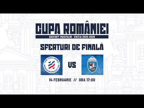Final 8 - Cupa României Baschet Masculin 25/26  - CSM Târgu Mureș vs SCMU Craiova