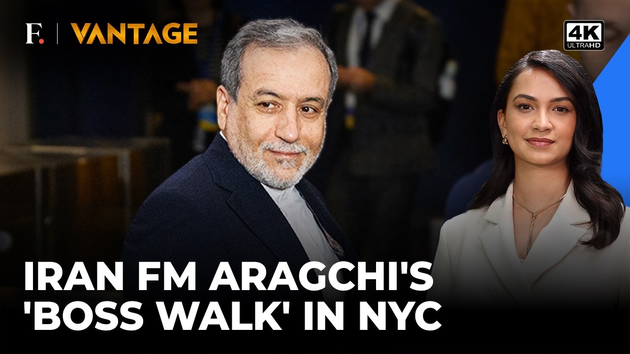 Iran's Abbas Araghchi Arrives in New York Amid US-Iran War | UNGA 2026 | Vantage on Firstpost | 4K
