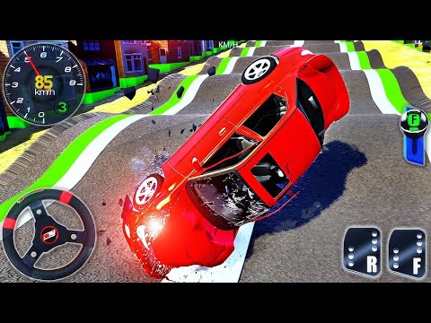 Car Crash Beam Racing Simulator - Real Extreme Derby Car Driving 3D - Android GamePlay #carracing