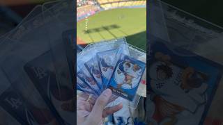 Happy One Piece Night at Dodger’s Stadium! #onepiece #onepiecetcg #losangeles #fyp