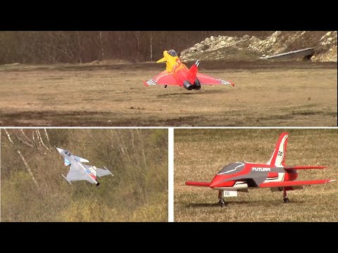 Jets over Vinnu Sunndalsøra - FMS Futura V3 80mm EDF - EUROSPORT Turbine RC Jet - Freewing Avanti S