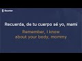 Aventura & Bad Bunny - Volví (Lyrics English & Spanish\Letra\Translated Subtitles)