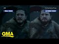 Jon Snow 'apologizes' For 'Game Of Thrones' In Deepfake Video L GMA