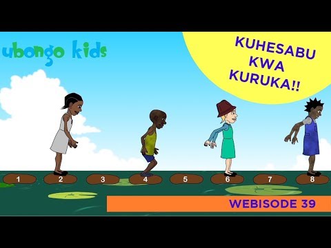 Ubongo Kids Webisode 39 - Kuhesabu kwa Kuruka | Season 3 Ubongo Kids