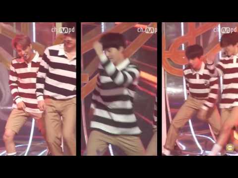 150618 EXO 엠카운트다운 MPD직캠_LOVE ME RIGHT (카이+수호+디오) Shirley KjHoag