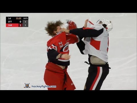 Bobby Ryan vs Brock McGinn Nov 11, 2019