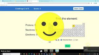 Games Build an Atom PhET