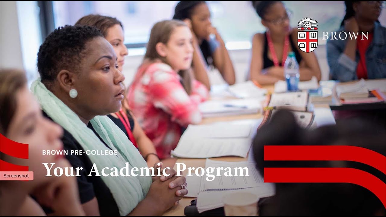 Brown Pre-College: Your Academic Program
