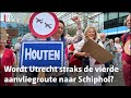 Vliegtuigen boven je hoofd? Als het aan deze demonstranten ligt niet | RTV Utrecht
