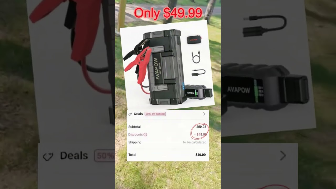 Car Battery Jump Starter