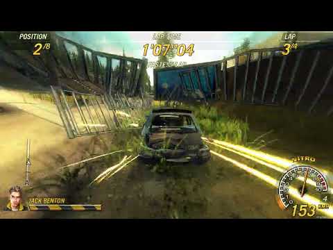 FlatOut 2 Gameplay Part 28 [4K 60FPS PC] No Commentary