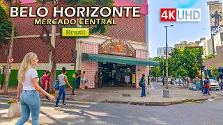 🇧🇷 This is Belo Horizonte’s Most Traditional Market — Mercado Central Walk 【 4K UHD 】