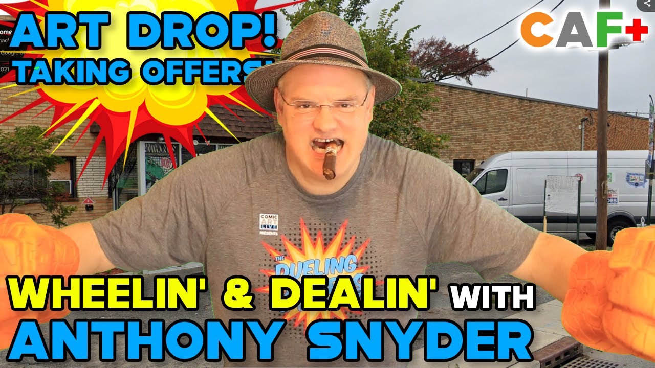 Wheeling and Comic Art Dealing with Anthony & Sharon Snyder