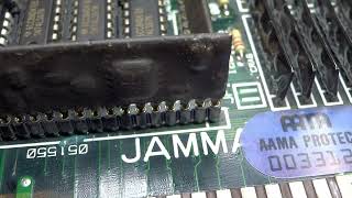 Konami Main Event Arcade Pcb Video Sync Problem Repair