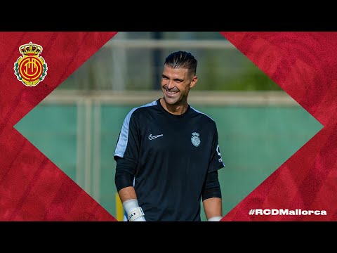 El primer entreno de Iván 'Pichu' Cuéllar | RCD Mallorca