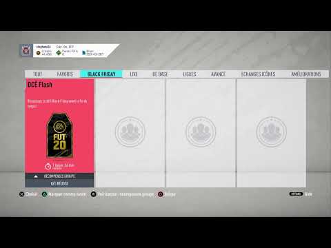 FIFA20 SBC / DCE BLACK FRIDAY - DCE FLASH #7 - SOLUTIONS PAS CHER