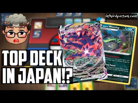 Eternatus VMAX is a Top Deck in Japan?! (Pokemon TCG Deck List + Matches)