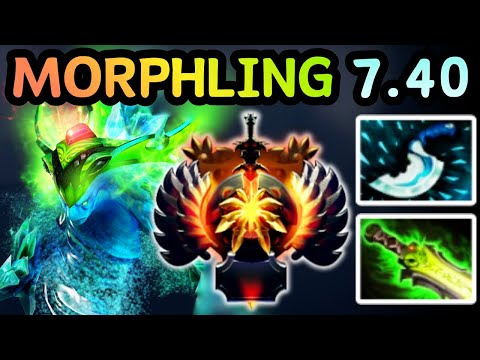 🔥 NEW PATCH 7.40 !!! MORPHLING MID TOO MUCH DAMAGE | DOTA 2 GAMEPLAY 🔥