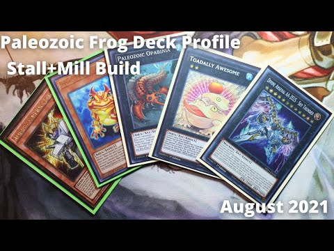 YU-GI-OH!  In-Depth Paleozoic Frog Deck Profile | August 2021