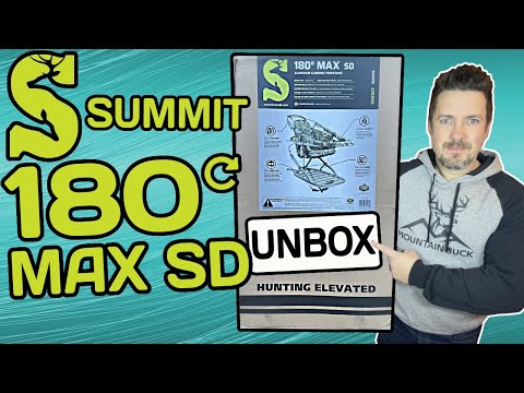 Summit 180° Max SD Climbing Treestand Unbox and Assembly: Summit's Most Comfortable Climber Stand!