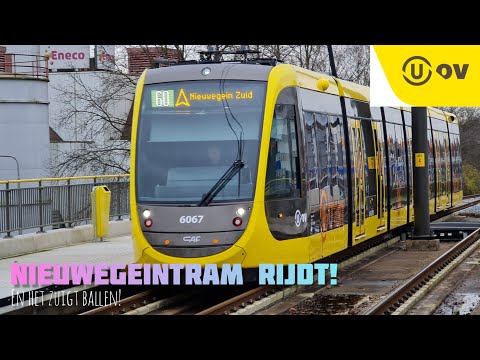 De SNELTRAM naar NIEUWEGEIN is weer OPEN na OMBOUW | #UTRAM