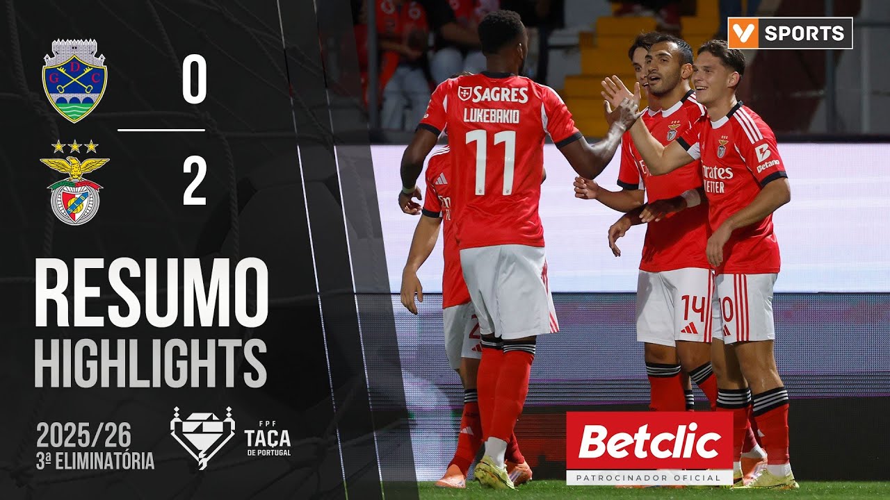 Benfica B vs Chaves Match Recap Season 2025/2026