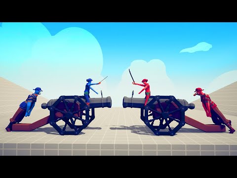 RAPID BOMB CANNON DEFEATED EVERY UNIT | TABS - Totally Accurate Battle Simulator