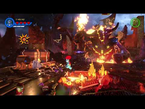 LEGO Marvel Super Heroes 2 100% Walkthrough Mission 7 - Surtur N Doom