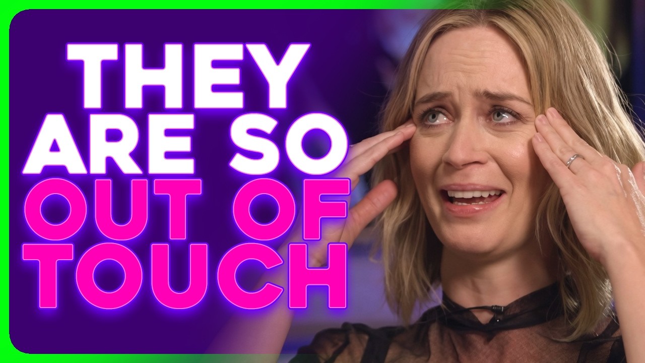 Wealthy Actress Emily Blunt Says MONEY DOESN'T MATTER
