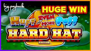 Huff N' Even More Puff HARD HAT EDITION Slot - HUGE WIN!