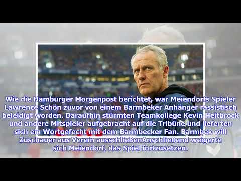 Rassismus-Eklat: Spielabbruch bei Barmbek-Uhlenhorst vs. Meiendorfer SV