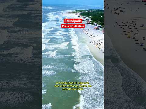 Salinópolis Praia do Atalaia salinas.