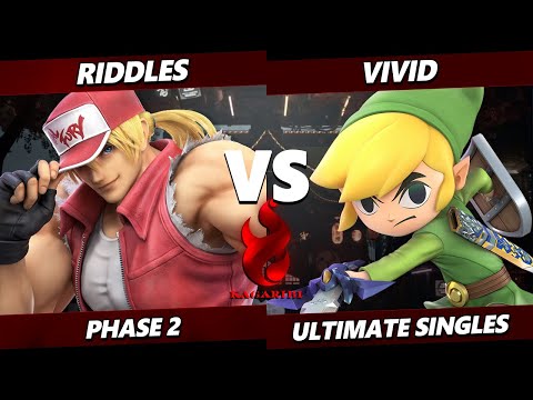 Kagaribi 13 - Riddles (Terry) Vs. Vivid (Toon Link) Smash Ultimate - SSBU